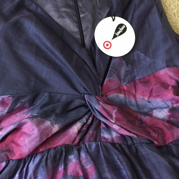 Neiman Marcus Lela Rose Target Watercolor Dress - Picture 4 of 5